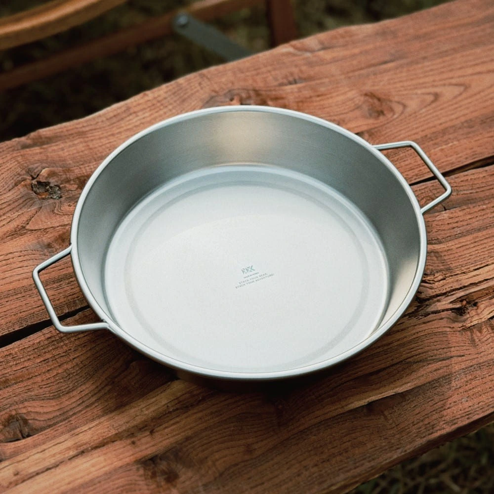 캠핑의 완성은 장비빨! 키녹스 스텐 유틸리티 팬 1100ml 솔직 후기