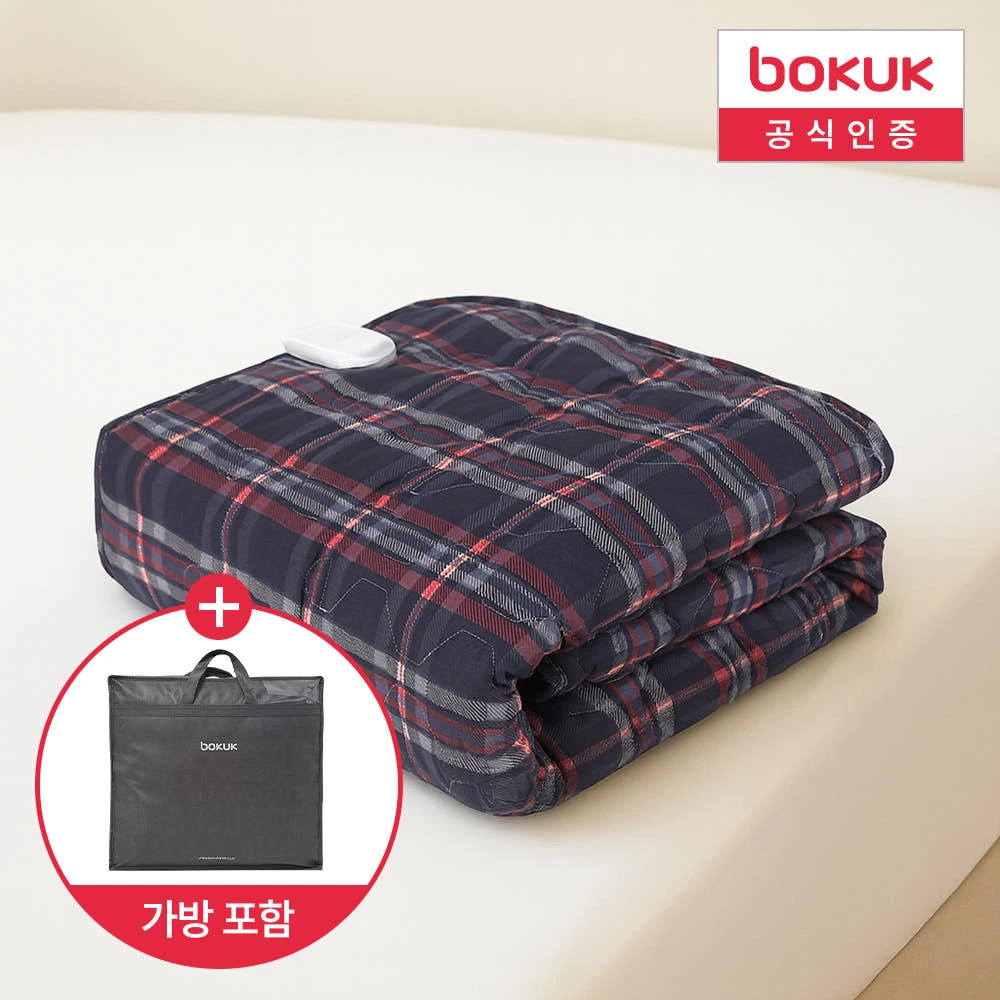 전자파 걱정 없는 포근한 잠자리! 보국전자 체크메이트 더블 전기요 BKB-1502D 솔직 추천
