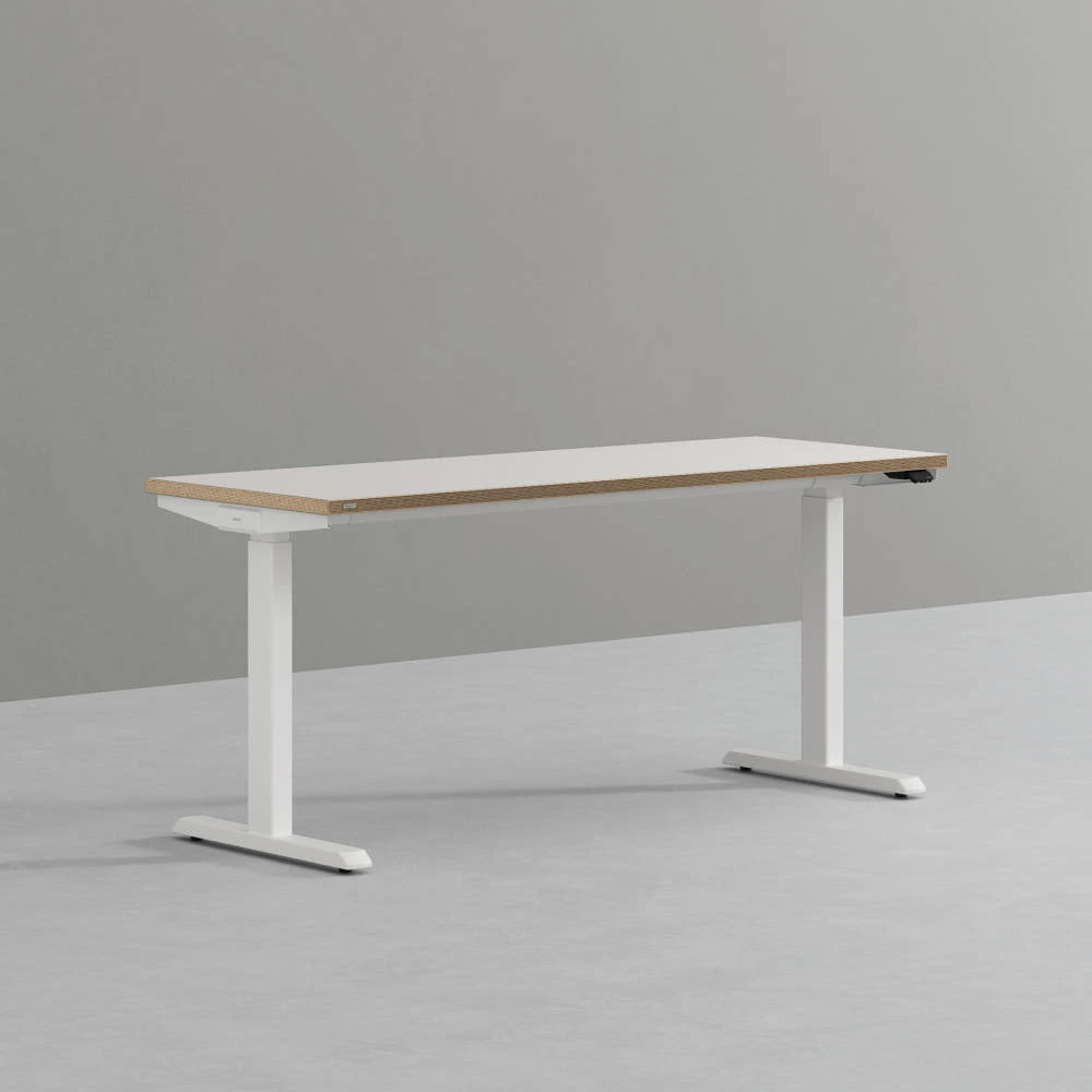 데스커 모션데스크 스마트 1600x600mm, 화이트 실제 상품 이미지